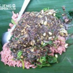 Pecel Nasi Merah Bumbu Wijen
