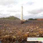 Pantai Pandansari yang penuh sampah
