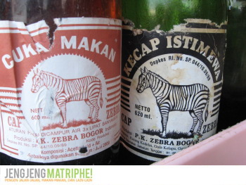 Kecap dan Cuka Cap Zebra
