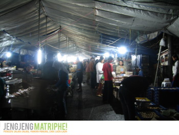 Suasana Pasar Subuh Blok M