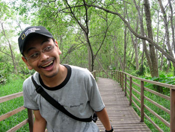 in Suaka Margasatwa Muara Angke, Jakarta in Suaka Margasatwa Muara Angke, Jakarta