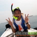 Menggunakan snorkel