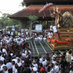 Naga Banda pengiring Pelebon Puri Peliatan