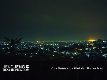 Kota Semarang dilihat dari Papandayan
