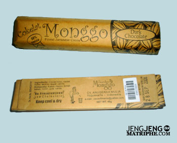 Coklat Monggo Dark Chocolate 40 gram