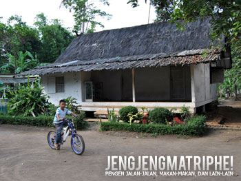 Rumah adat Kampung Pulo