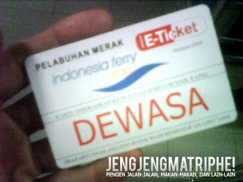 E-ticket Pelabuhan Merak