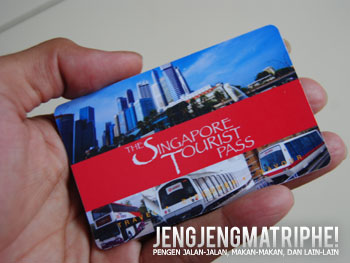 Singapore Tourist Pass - tiket elektronik untuk naik MRT